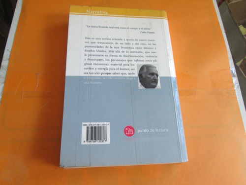 La Frontera De Cristal, Carlos Fuentes (Usado)