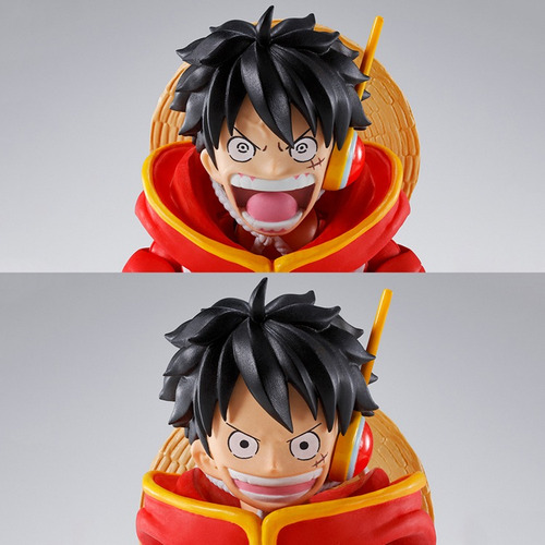 Boneco One Piece Monkey D Luffy Shfiguarts Egghead Bandai