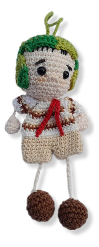 Colgante Chavo De El Ocho Amigurumi Crochet