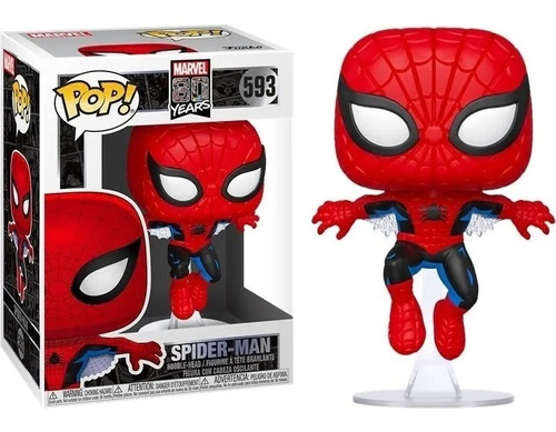 Funko Pop Marvel 80th First Appearance Spiderman 593 Origina
