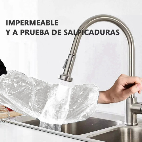 200 Fundas Protectoras De Plástico Ajustables Desechables