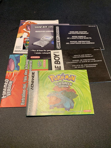 Pokemon: Leafgreen Version Game Boy Advance (Usado)