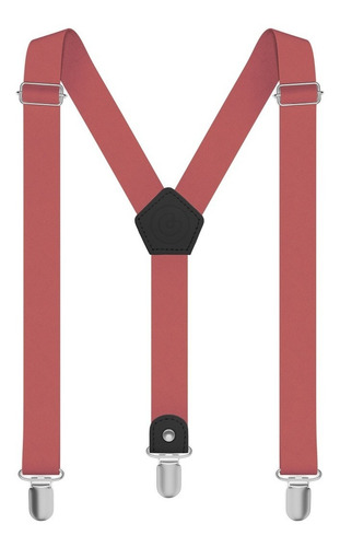 Tirantes Para Hombre Ajustables - Colores - Grin Accs Color Coral