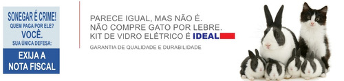 Kit Vidro Elétrico Montana 2020 Alarme Com Canivete E Travas