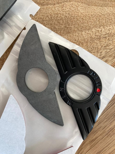Alas Embellecedoras De Seguro De Puerta Mini Cooper Black