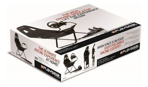 Playseat Challenge Cockpit Simulador Suporte Para Volante Logitech Cor Preto