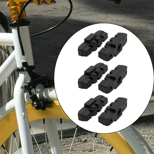 Pastillas De Freno De Bicicleta Equipo De Repuesto 6 Piezas
