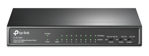 Switch Tp-link Tl-sf1009p 9 Puertos 10/100 8 Port Poe+ Full