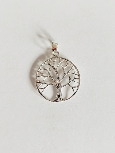 Dije Árbol De La Vida Minimalista!! De Plata 925!!  