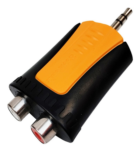 Adaptador Plug Stereo 3.5mm A 2x Rca Jack Mmj3-2rf Seetronic