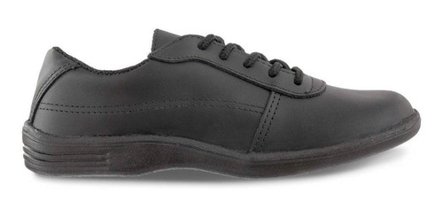 Imagen 2 de 8 de Zapatos Colegial Circuit Negro Para Niños Croydon