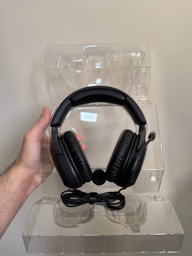 Headset Cloud Stinger 2 Com Fio Preto Preto (Usado)