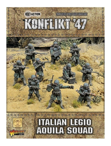 Escuadrón Legio Aquila Italianos Konflikt 1/56 28mm