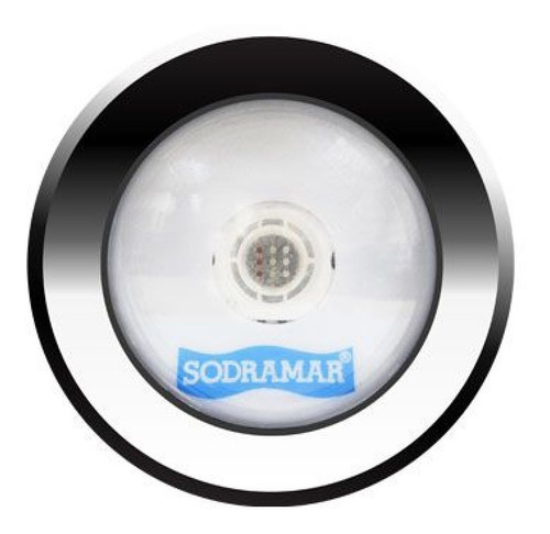 Luminária Led Cob 10w Rgb Inox 316 Cabo 1,5 M Sodramar 10w