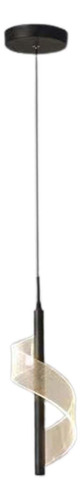 Luces Colgantes Led Candelabro Comedor 3 Colores Negro Claro