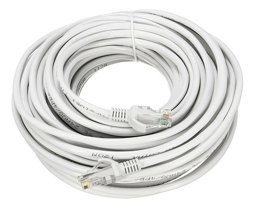 Cable Patch Cord Conexion Internet/ethernet 15mts Cat6 Rj45
