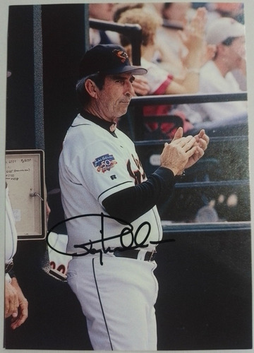 Ray Miller Signed Baseball Postcard #2