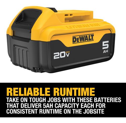 Batería 20v Max Xr 5 Ah Dcb205