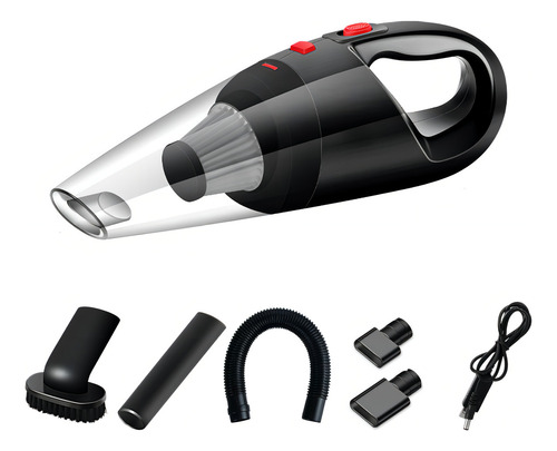 Aspirador De Pó 120w Automotivo Portátil Carro Sem Fio