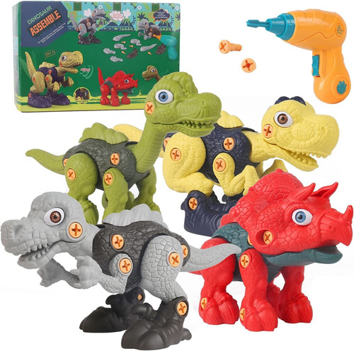 Dinosaur Toys Take Apart Juego De Juguetes De Dinosauri...