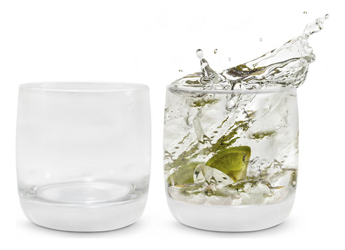 Juego De Vasos De Vidrio 230 Ml 6 Piezas
