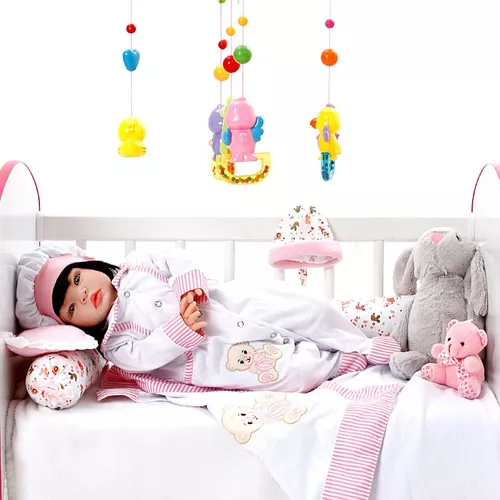 Boneca Bebe Tipo Reborn 20 Acessorios Magazine luiza - Cegonha Reborn Dolls  - Boneca Reborn - Magazine Luiza