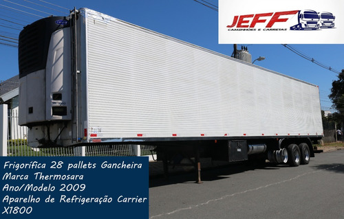 Imagem 1 de 15 de Carreta Frigorífica 28 Pallets Thermosara 2009