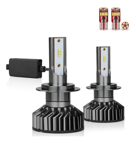  Luces Turbo Led 12.000 Lm,canbus H1 H4 H3 H7 H11 9005 9012