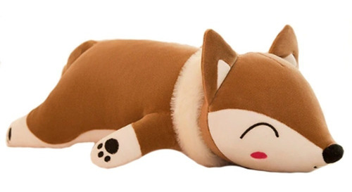 Peluche Almohada Suave Felpa Suave De Zorrito Zorro 50 Cm