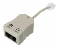 Comprar Filtro Adsl Spliiter Para Linea Telefonica E Internet Beig