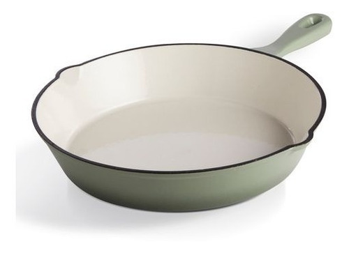 Imagen 1 de 4 de Sartén 25cm Hierro Esmaltado - Maestro De Cocina