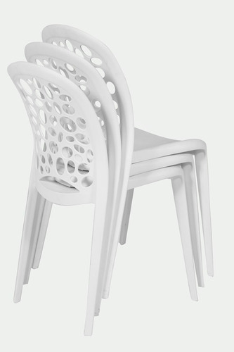 Pack X 4 Silla De Jardín Apilable Capri | Contado