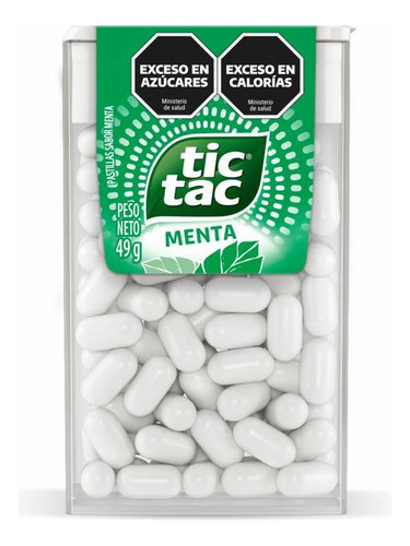 Pastillas Tic Tac Menta - Pack X 12un