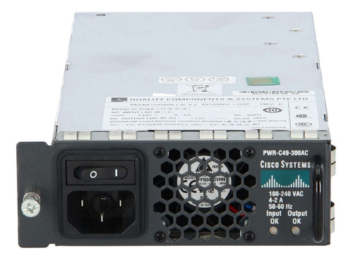 Fuente De Poder Cisco Pwr-c49-300ac Para Switch 4900 (Reacondicionado)