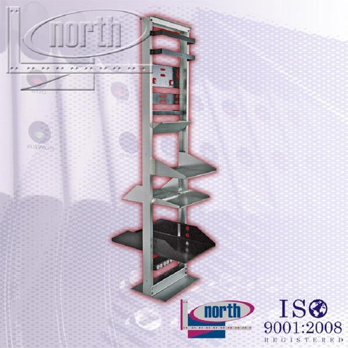 Rack De 2 Postes 2 Mtrs North Systems North005-bkl Negro (Usado)