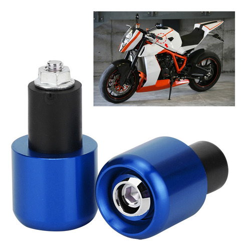 2 Unidades De Tapones Para Manillar Accesorios De Modificaci