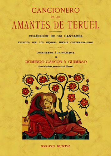 Cancionero De Los Amantes De Teruel, De Gascon Y Guimbao, Domingo. Editorial Maxtor, Tapa Blanda, Edición 1.0 En Español, 2015
