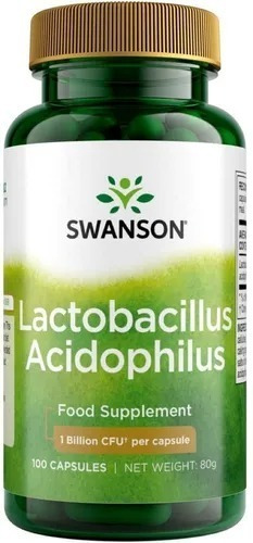 Lactobacillus Acidophilus 100cap 1billon Cfu Envio Gratis