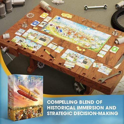 First In Flight: Un Juego De Mesa Histórico De Aviación - Ju