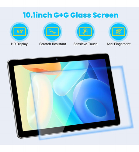 Android 13 Tablet Con Ranura Para Tarjeta Sim,10.1 Inch C...