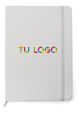 20 Cuadernos A5 Rayados Personalizados Con Logo Full Color