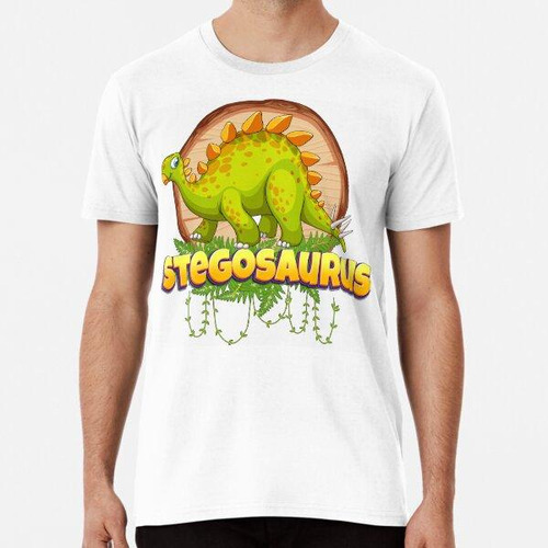 Remera Los Dinosaurios Stegosaurus Son Increíbles Algodon Pr