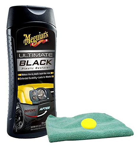 Meguiar Último Negro Plástico Restaurador (12 Oz) N4bg1