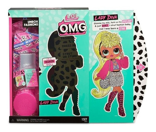 Lol Muñeca Lady Diva Surprise Top Secret Omg 559788 E. Full