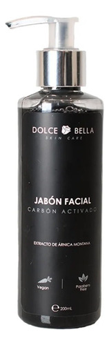 Jabón Liquido Facial Carbón Activado Dolce Bella Skincare