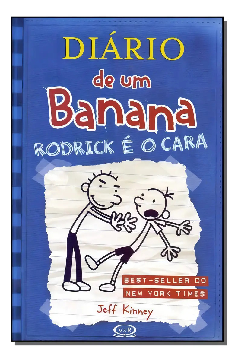 Livro Diário De Um Banana Volume 2 Rodrick É O Cara