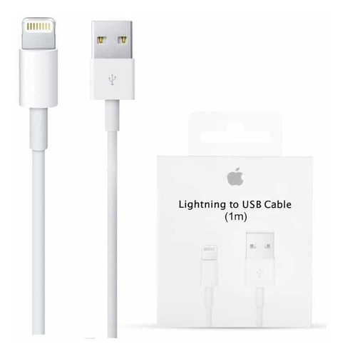 Cable Lightning iPhone 5, 5s, Alta Calidad, Tienda, Garantia