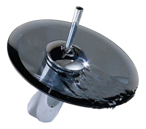 Grifo Mezclador Gira 360° Para Lavabo, Vidrio Templado