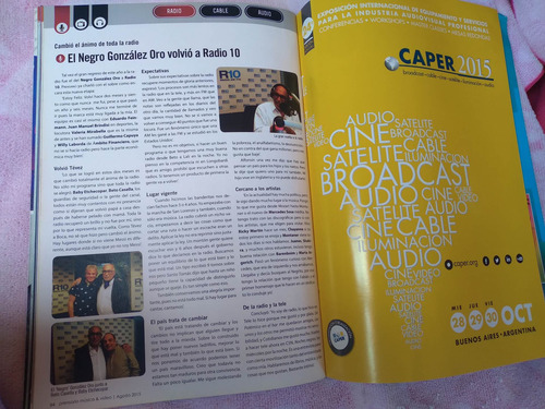 Revista La Agencia Biz Fito Paez Gonzales Oro 8 2015