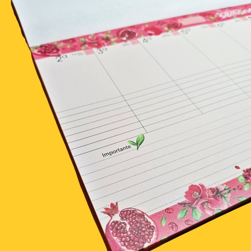 Imagem 5 de 9 de Planner De Mesa Semanal Permanente A4